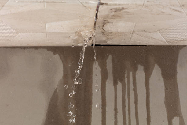 Professional Water Damage Restoration technician working in Tunnelton, WV
